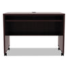 Alera Valencia Mobile Workstation Desk, 41.38w X 23.63d X 30h, Mahogany