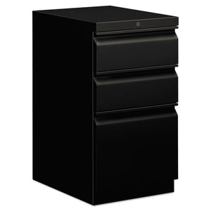 Efficiencies Mobile Box/box/file Pedestal, 15w X 19.88d X 28h, Black