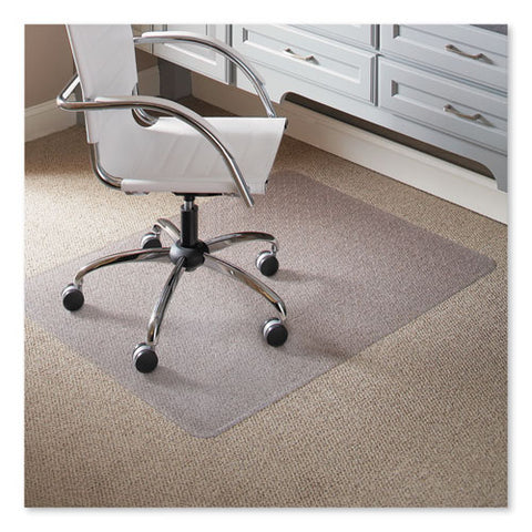 Image of Task Series Anchorbar Chair Mat For Carpet Up To 0.25", 46 X 60, Clear