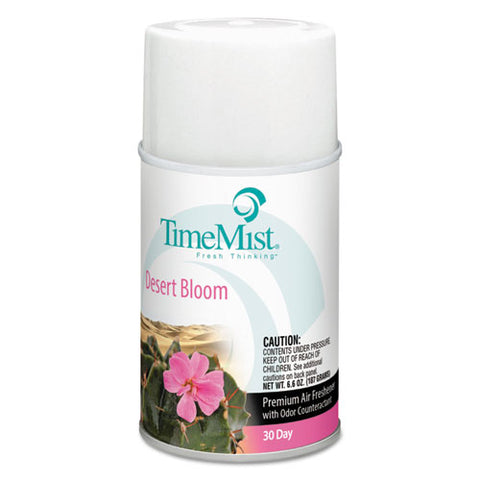 Image of Premium Metered Air Freshener Refill, Desert Bloom, 6.6 Oz Aerosol, 12/carton