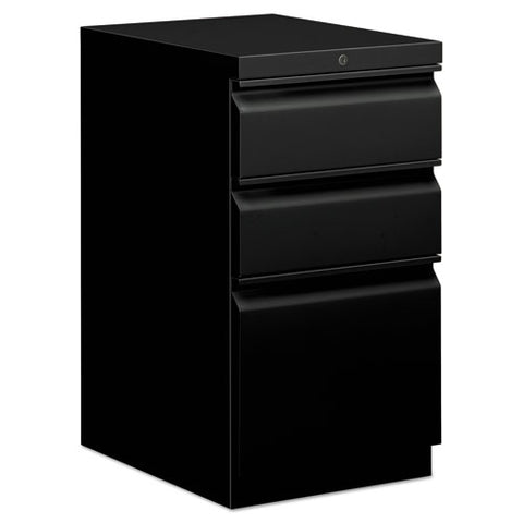 Image of Mobile Box/box/file Pedestal, 15w X 20d X 28h, Black