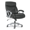 3-forty-one Big And Tall Chair, Supports Up To 400 Lbs., Black Seat/black Back, Aluminum Base