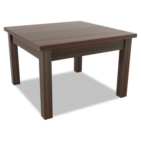 Image of Alera Valencia Series Occasional Table, Rectangle,23-5/8w X20d X20-3/8h,mahogany