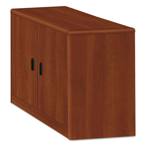 Image of 10700 Series Locking Storage Cabinet, 36w X 20d X 29 1/2h, Cognac