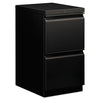 Efficiencies Mobile File/file Pedestal, 15w X 19.88d X 28h, Black