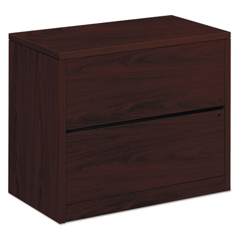 Image of 10500 Series Two-drawer Lateral File, 36w X 20d X 29.5h, Mahogany