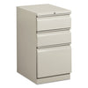 Mobile Box/box/file Pedestal, 15w X 20d X 28h, Gray