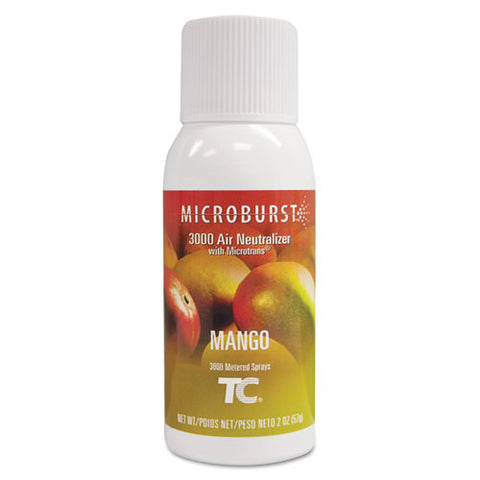 Image of Microburst 3000 Refill, Mango, 2 Oz Aerosol, 12/carton