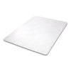 Antimicrobial Chair Mat, Rectangular, 45 X 53, Clear