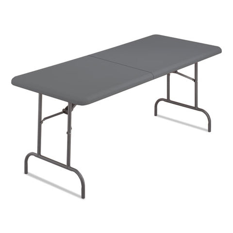 Image of Indestructables Too 1200 Series Bi-fold Table, 60w X 30d X 29h, Charcoal