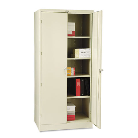 Image of 78" High Deluxe Cabinet, 36w X 24d X 78h, Putty