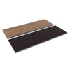 Reversible Laminate Table Top, Rectangular, 71 1/2w X 23 5/8d, Espresso/walnut