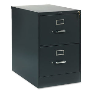 310 Series Two-drawer Full-suspension File, Legal, 18.25w X 26.5d X 29h, Charcoal