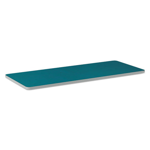 Image of Build Rectangle Shape Table Top, 60w X 24d, Blue Agave