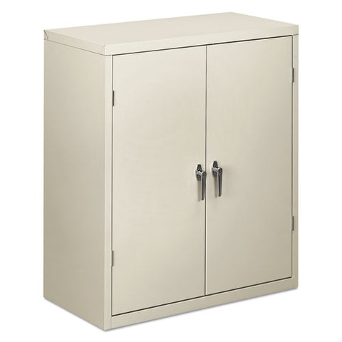 Image of Assembled Storage Cabinet, 36w X 18 1/8d X 41 3/4h, Light Gray