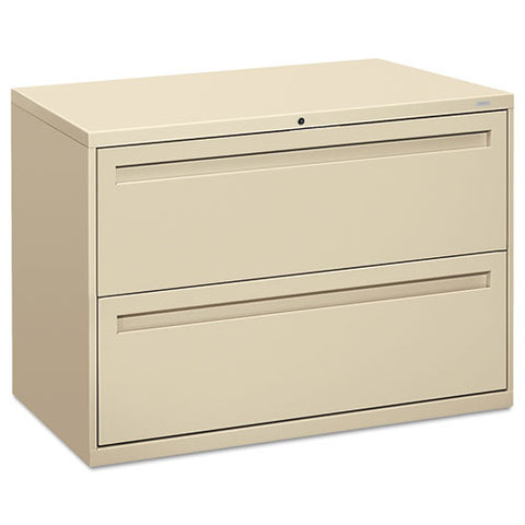 Image of 700 Series Two-drawer Lateral File, 42w X 18d X 28h, Putty