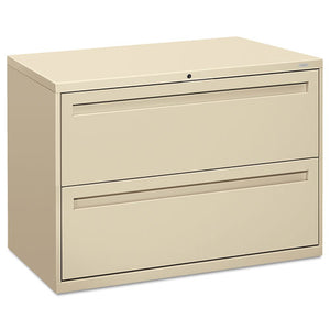 700 Series Two-drawer Lateral File, 42w X 18d X 28h, Putty