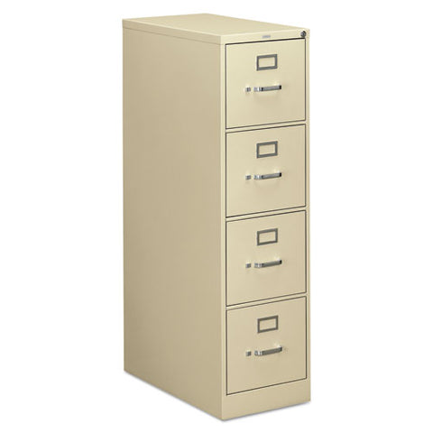 Image of 310 Series Four-drawer Full-suspension File, Letter, 15w X 26.5d X 52h, Putty