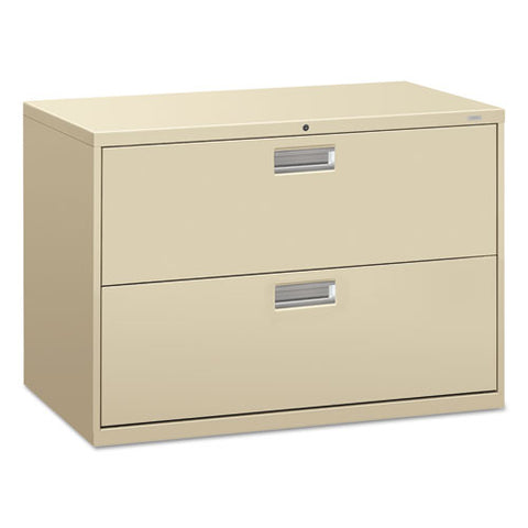 Image of 600 Series Two-drawer Lateral File, 42w X 18d X 28h, Putty