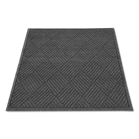 Image of Ecoguard Diamond Floor Mat, Rectangular, 36 X 48, Charcoal