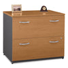 Series C Collection 2 Drawer 36w Lateral File (assembled), 35.75w X 23.38d X 29.88h, Natural Cherry