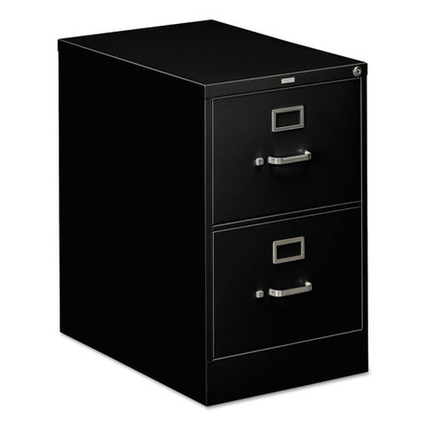 Image of 310 Series Two-drawer Full-suspension File, Legal, 18.25w X 26.5d X 29h, Black