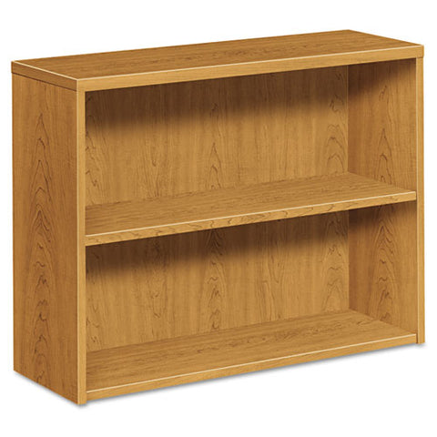 Image of 10500 Series Laminate Bookcase, Two-shelf, 36w X 13-1/8d X 29-5/8h, Harvest