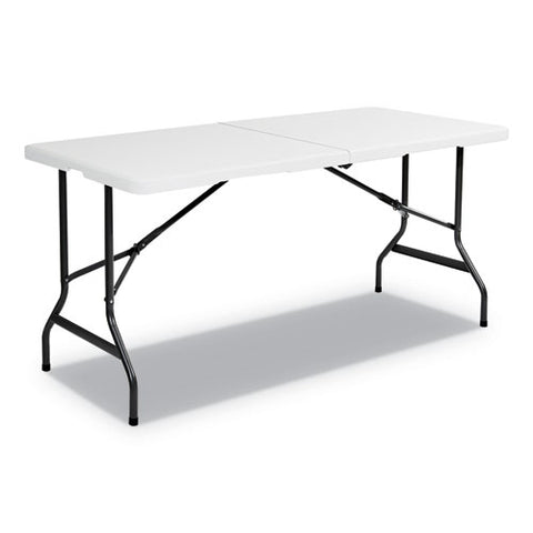 Image of Indestructables Too 1200 Series Bi-fold Table, 60w X 30d X 29h, Platinum