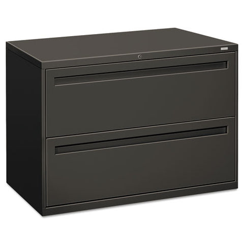 Image of 700 Series Two-drawer Lateral File, 42w X 18d X 28h, Charcoal