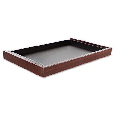 Image of Alera Valencia Series Center Drawer, 24.5w X 15d X 2h, Mahogany