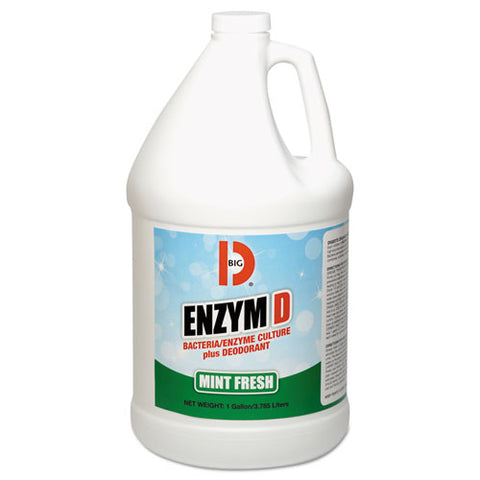 Image of Enzym D Digester Deodorant, Mint, 1 Gal, Bottle, 4/carton