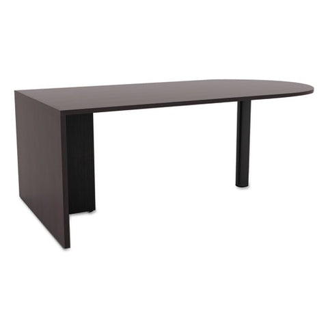 Image of Alera Valencia Series D Top Desk, 71w X 35.5d X 29.63h, Espresso