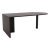 Alera Valencia Series D Top Desk, 71w X 35.5d X 29.63h, Espresso