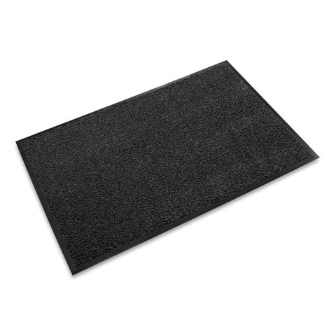 Image of Dust-star Microfiber Wiper Mat, 36 X 120, Charcoal