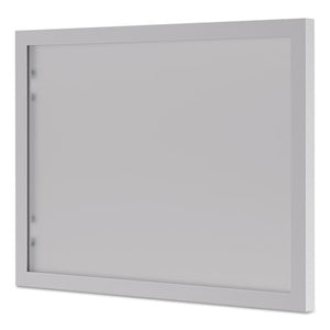 Bl Series Hutch Doors, Glass, 13.25w X 17.38h, Silver/frosted