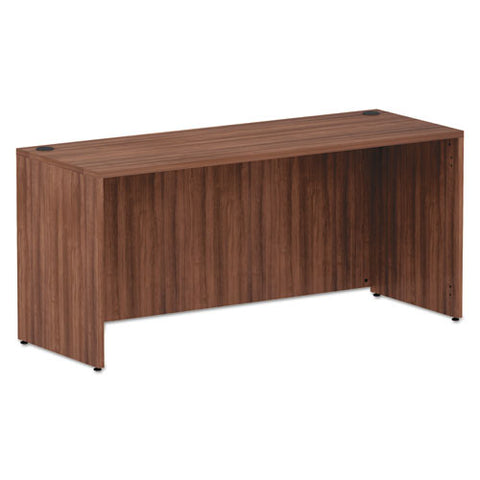 Image of Alera Valencia Series Credenza Shell, 65w X 23.63d X 29.5h, Modern Walnut