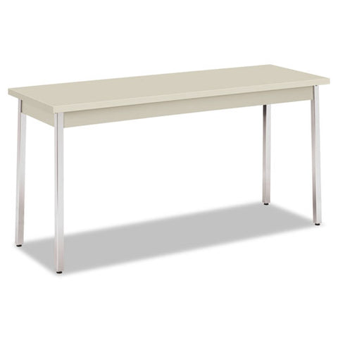 Image of Utility Table, Rectangular, 60w X 20d X 29h, Light Gray