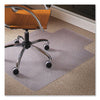 Natural Origins Chair Mat With Lip For Carpet, 36 X 48, Clear