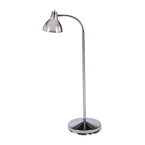 Image of Classic Incandescent Exam Lamp, Three Prong, 10"w X 10"d X 74"h, Stainless Steel