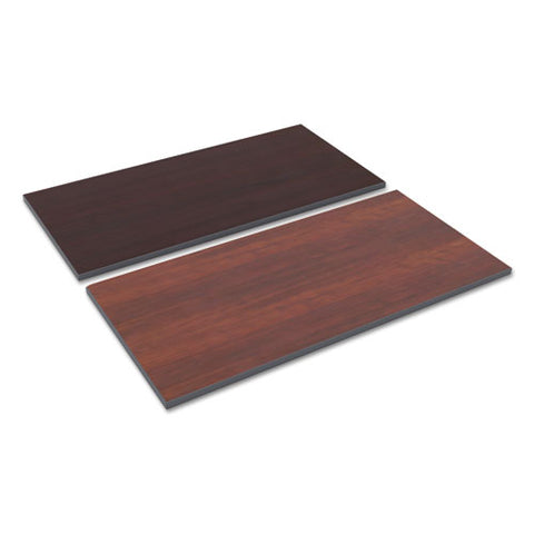 Image of Reversible Laminate Table Top, Rectangular, 47 5/8 X 23 5/8, Med Cherry/mahogany