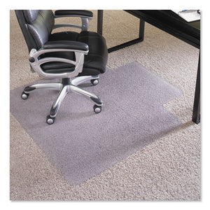 Performance Series Chair Mat With Anchorbar For Carpet Up To 1", 36 X 48, Clear