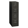 310 Series Four-drawer Full-suspension File, Letter, 15w X 26.5d X 52h, Charcoal