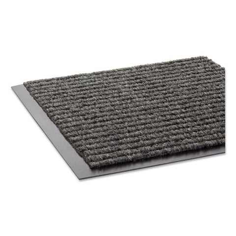 Image of Needle Rib Wipe And Scrape Mat, Polypropylene, 36 X 60, Gray