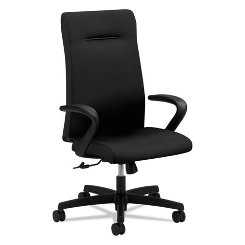 Image of Ignition Series Executive High-back Chair, Supports Up To 300 Lbs., Black Seat/black Back, Black Base