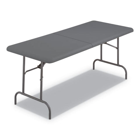 Image of Indestructables Too 1200 Series Folding Table, 30w X 72d X 29h, Charcoal