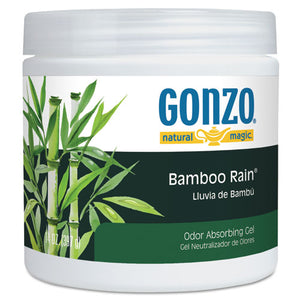 Odor Absorbing Gel, Bamboo Rain, 14 Oz Jar, 12/carton