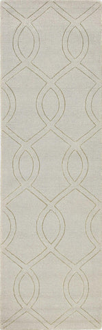 Image of 60" X 84" Beige Polyester Rug