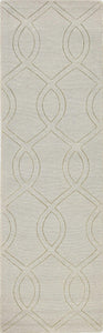 60" X 84" Beige Polyester Rug