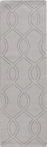 Image of 60" X 84" Taupe Polyester Rug