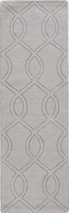 60" X 84" Taupe Polyester Rug